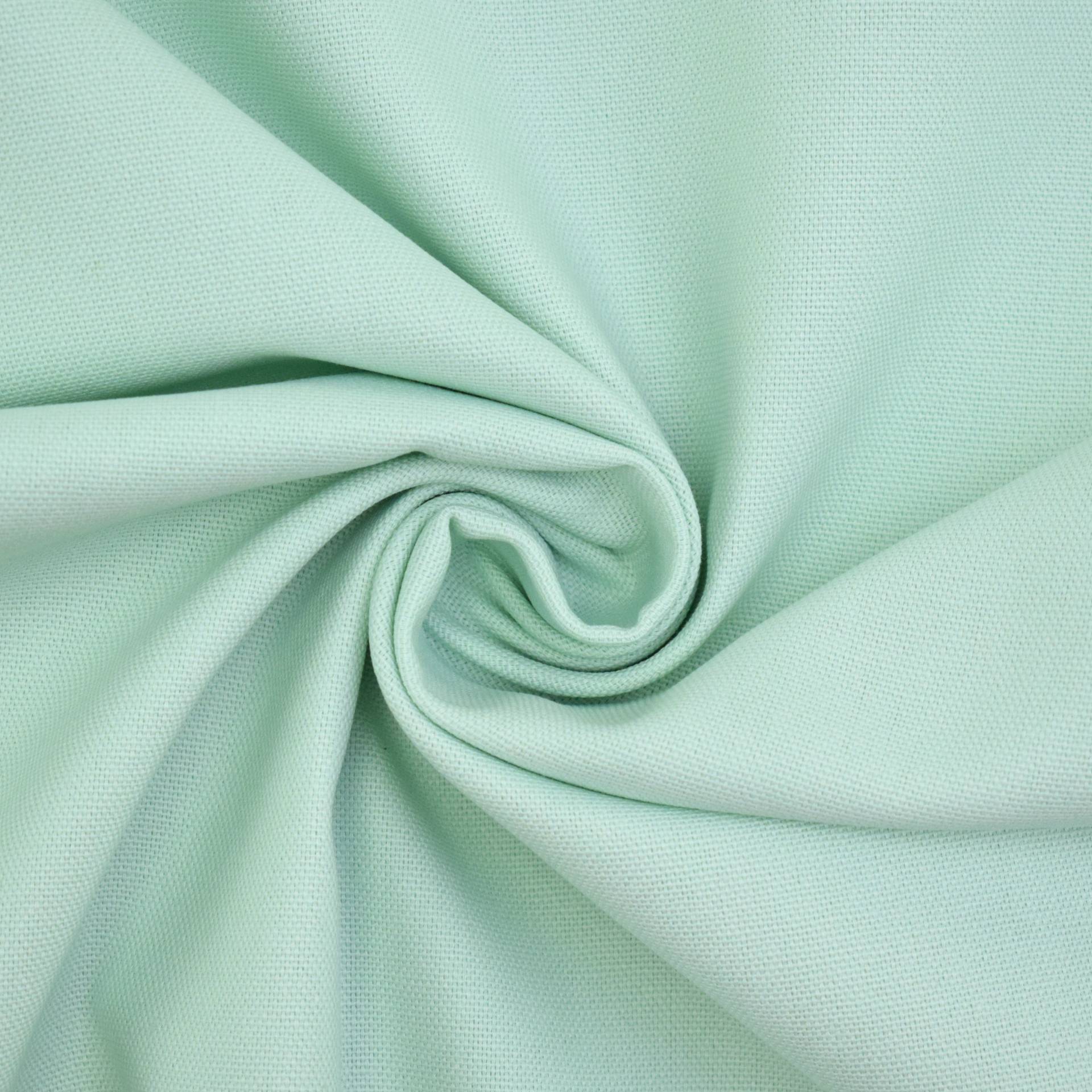 Dekostoff Canvas Stoff uni, mint von Stoffe Hemmers