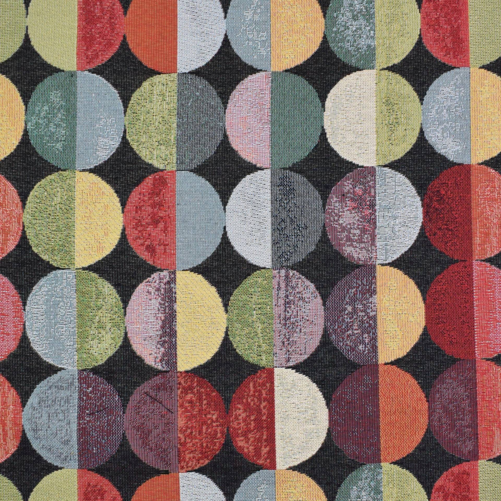 Dekostoff Gobelin Coloured Dots von Stoffe Hemmers