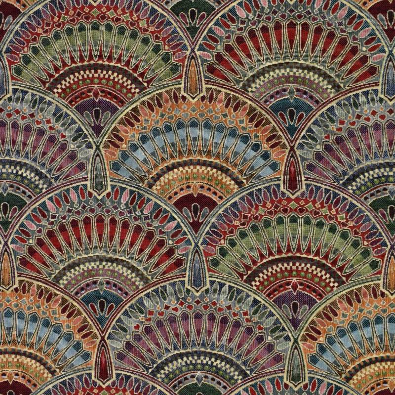 Dekostoff Gobelin Fächer von Stoffe Hemmers