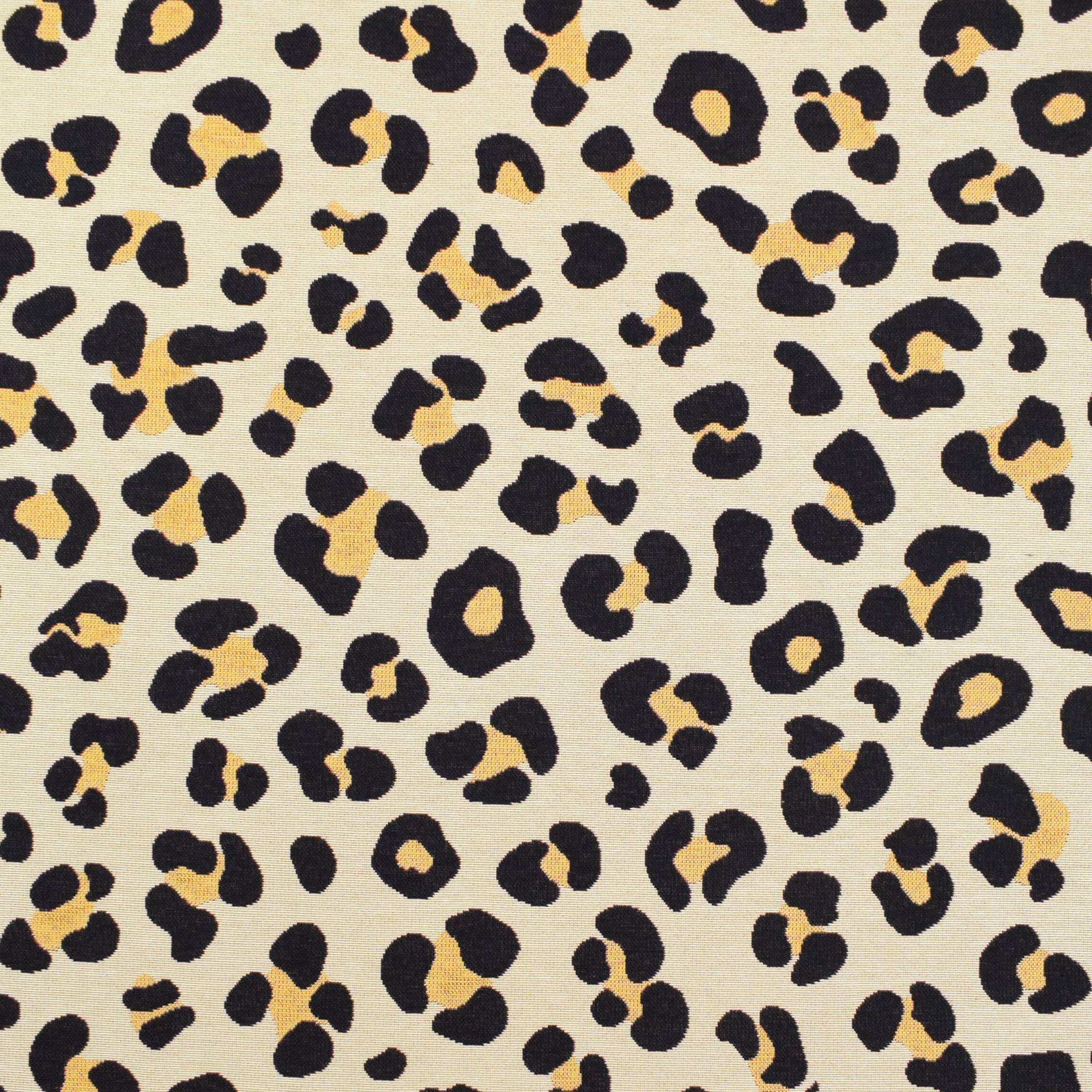 Dekostoff Gobelin Leo Spots, beige Dekostoff Gobelin Leo Spots, beige von Stoffe Hemmers
