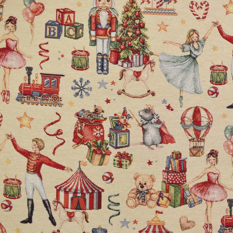 Dekostoff Gobelinstoff Christmas Fairytale Dekostoff Gobelinstoff Christmas Fairytale von Stoffe Hemmers