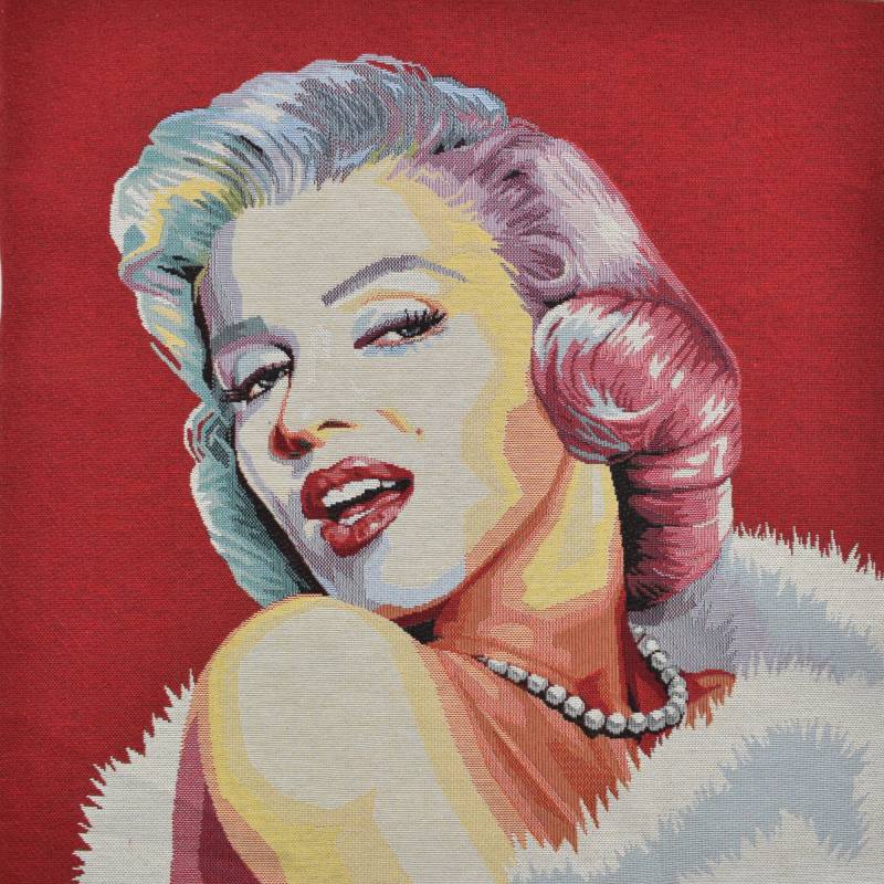 Dekostoff Gobelinstoff Panel Marilyn, 46 x 46 cm von Stoffe Hemmers
