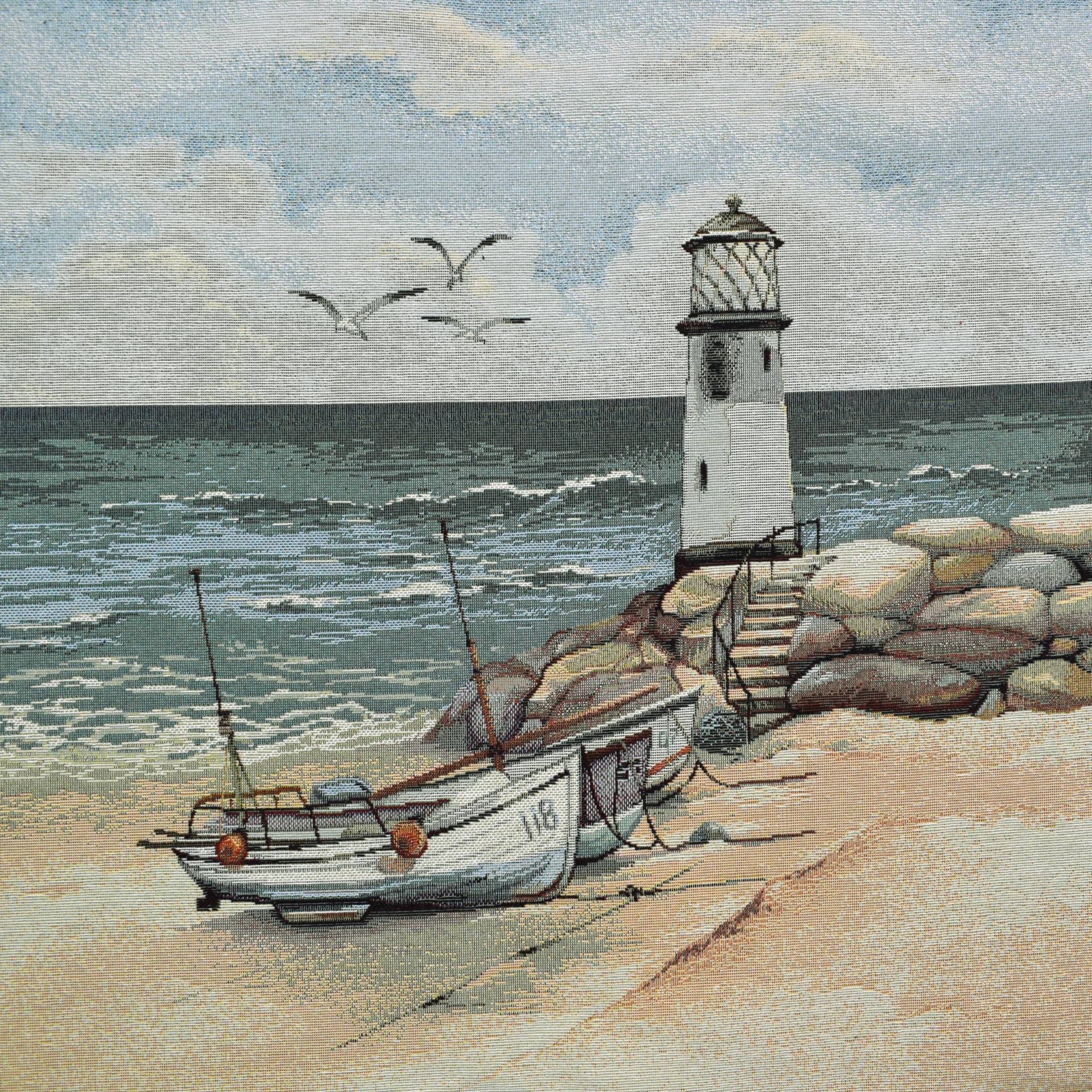 Dekostoff Gobelinstoff Panel Meeresrauschen, 46 x 46 cm Dekostoff Gobelinstoff Panel Meeresrauschen, 46 x 46 cm von Stoffe Hemmers