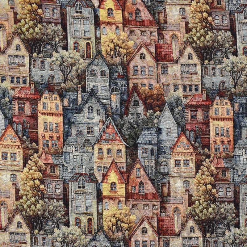 Dekostoff Gobelinstoff Royal Resident House, multicolor Dekostoff Gobelinstoff Royal Resident House, multicolor von Stoffe Hemmers