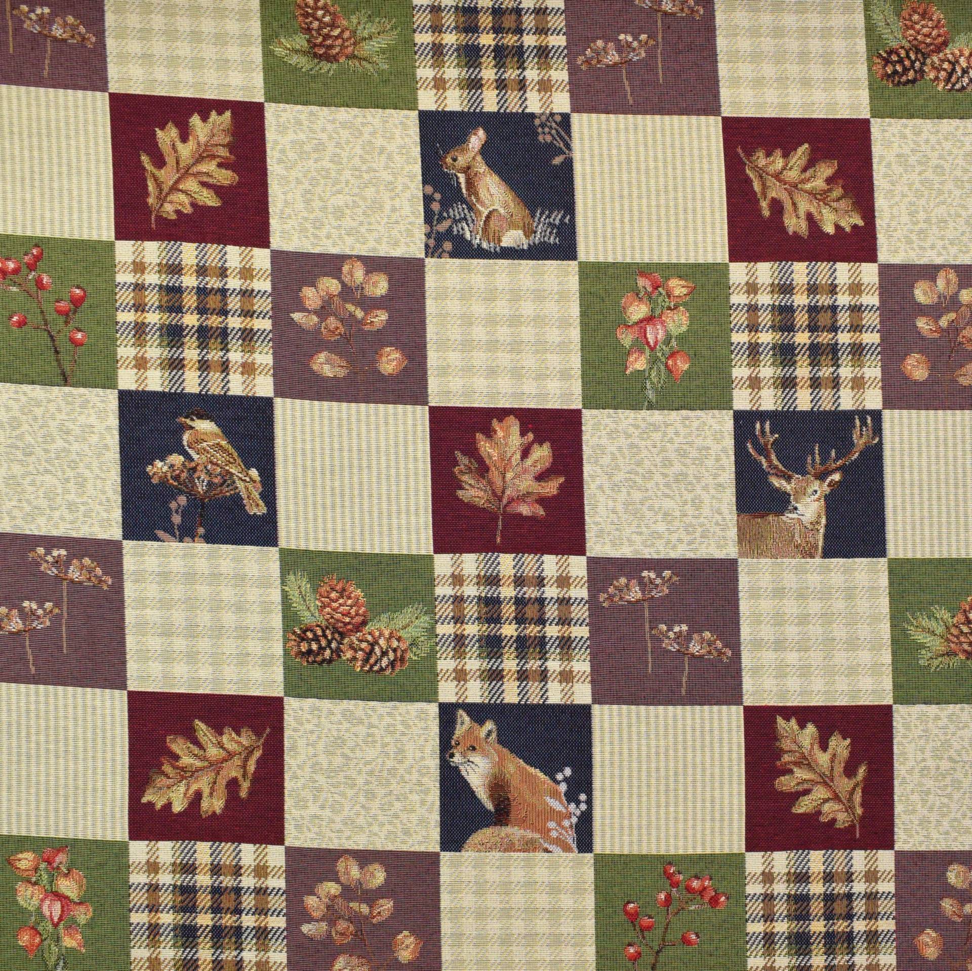 Dekostoff Gobelinstoff Rustic Nature, creme Dekostoff Gobelinstoff Rustic Nature, creme von Stoffe Hemmers