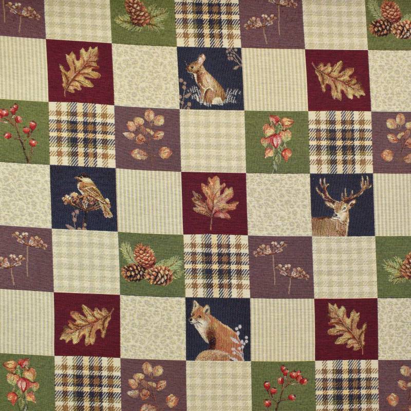 Dekostoff Gobelinstoff Rustic Nature, creme Dekostoff Gobelinstoff Rustic Nature, creme von Stoffe Hemmers