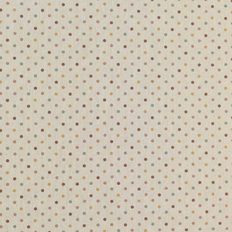 Dekostoff Halbpanama Color Dots von Stoffe Hemmers