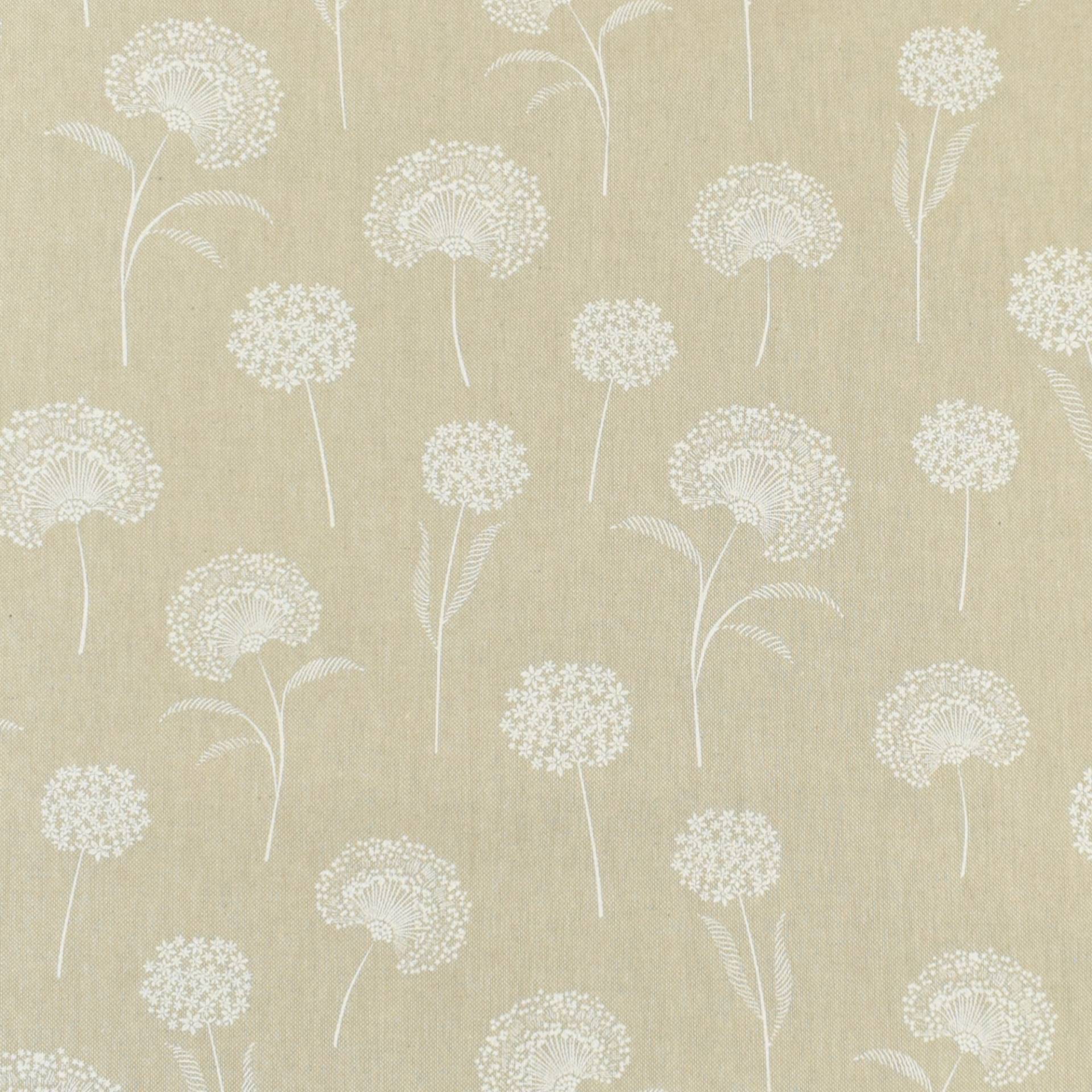 Dekostoff Halbpanama Dandelions, natur von Stoffe Hemmers