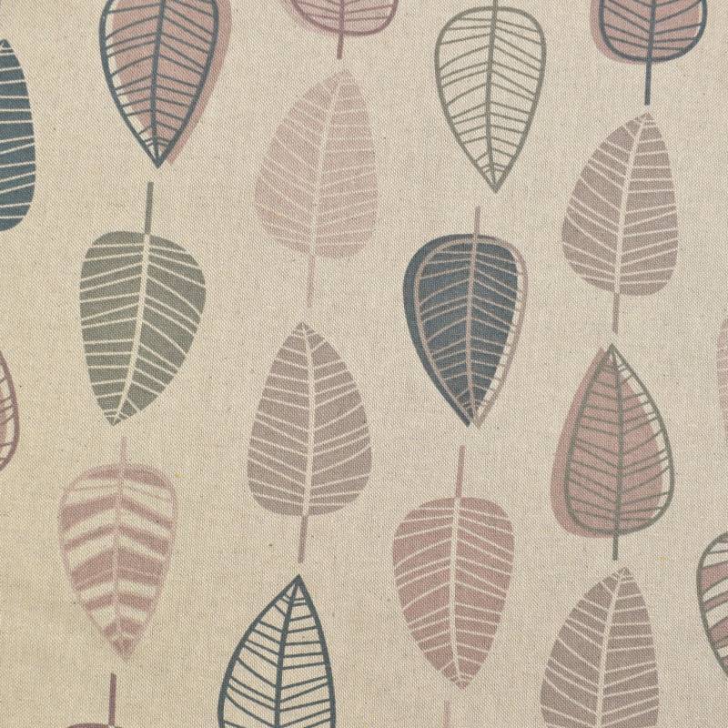 Dekostoff Halbpanama Herbstblätter, natur Dekostoff Halbpanama Herbstblätter, natur von Stoffe Hemmers