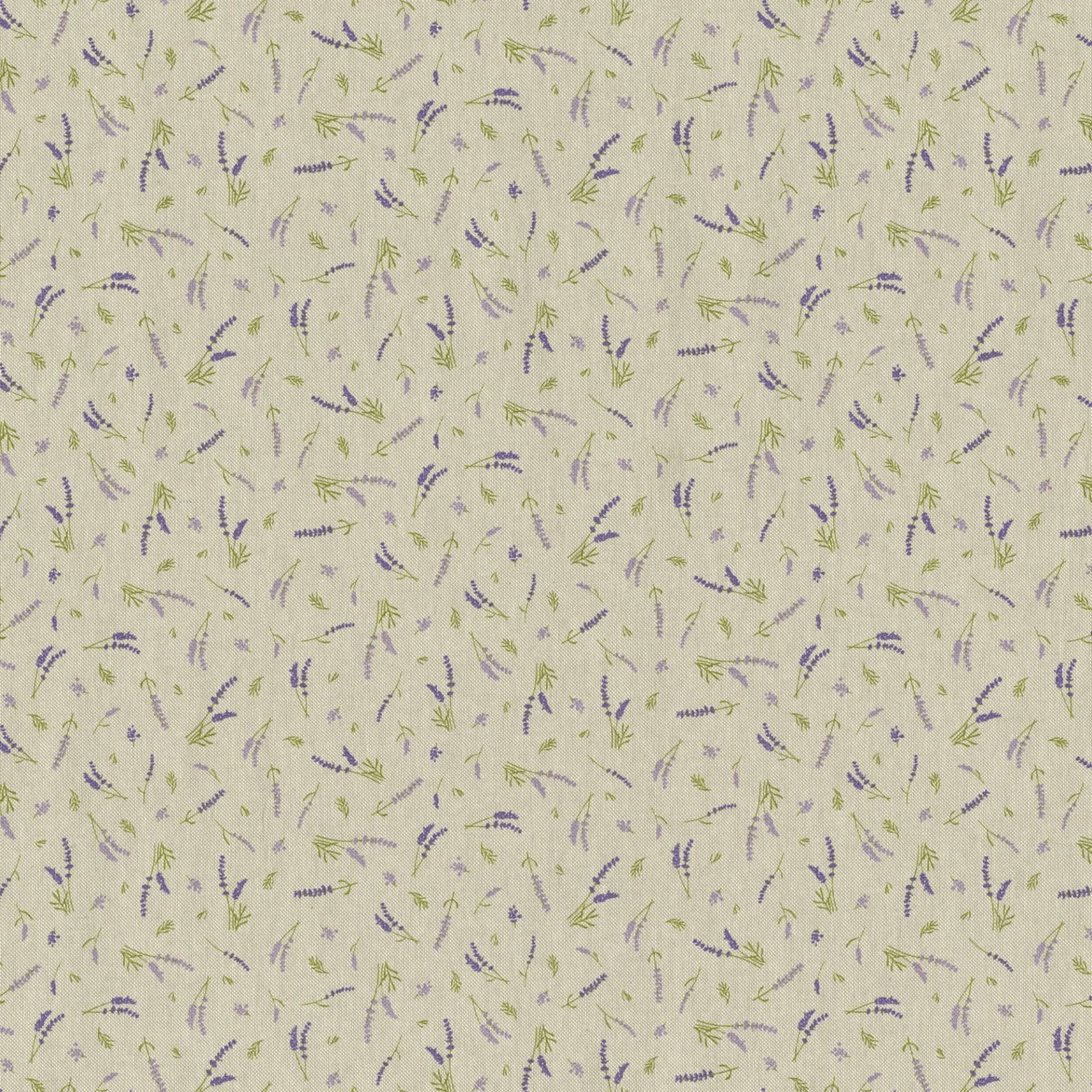 Dekostoff Halbpanama Lavendel von Stoffe Hemmers