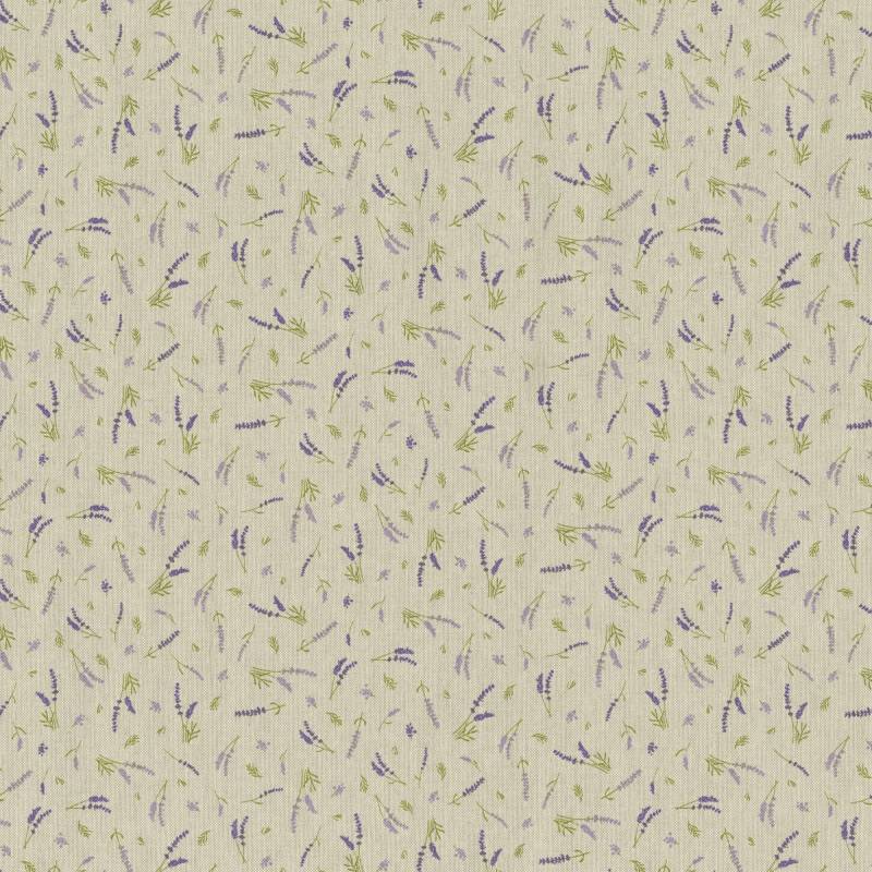 Dekostoff Halbpanama Lavendel von Stoffe Hemmers