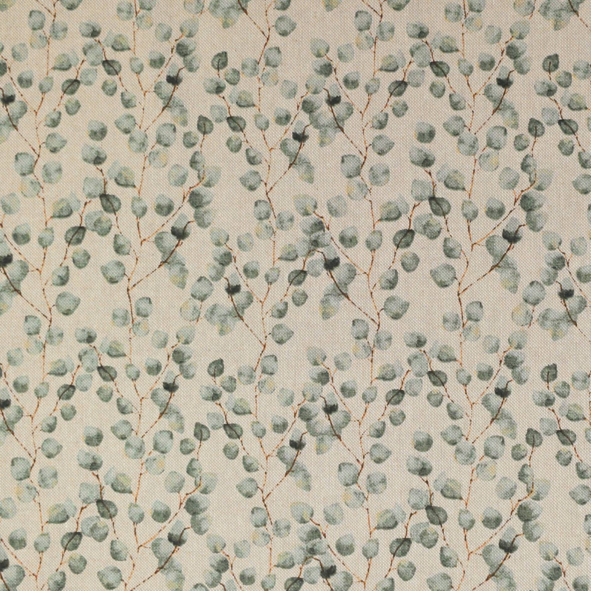 Dekostoff Halbpanama Little Eucalyptus Dekostoff Halbpanama Little Eucalyptus von Stoffe Hemmers