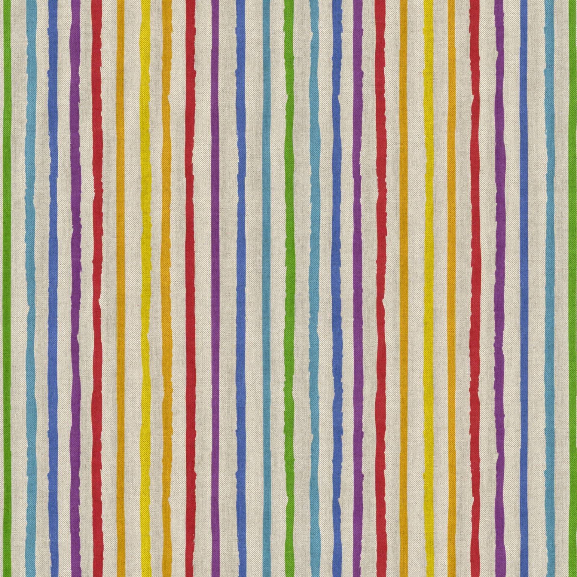 Dekostoff Halbpanama Unicorn Stripes Dekostoff Halbpanama Unicorn Stripes von Stoffe Hemmers