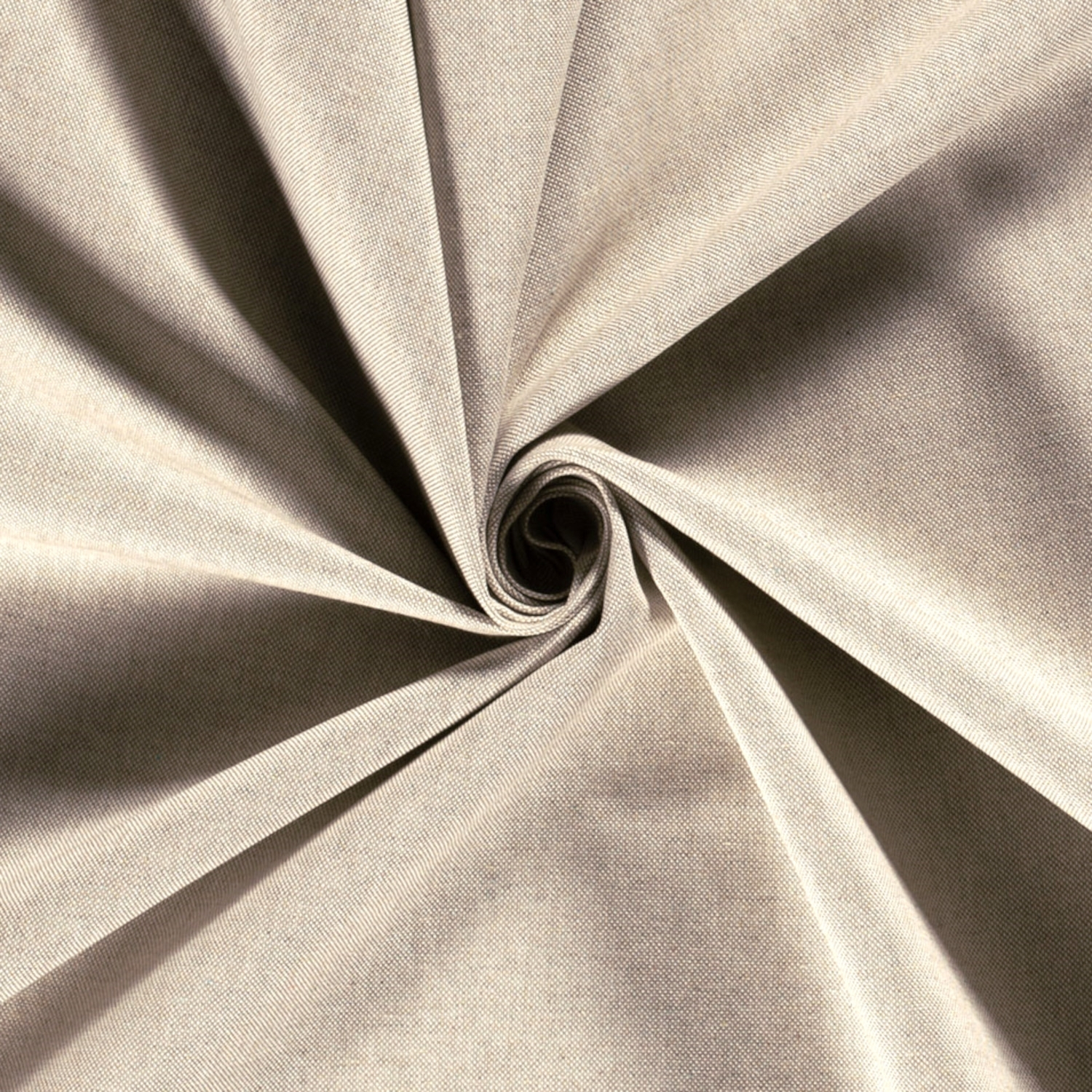 Dekostoff Halbpanama uni, natur von Stoffe Hemmers