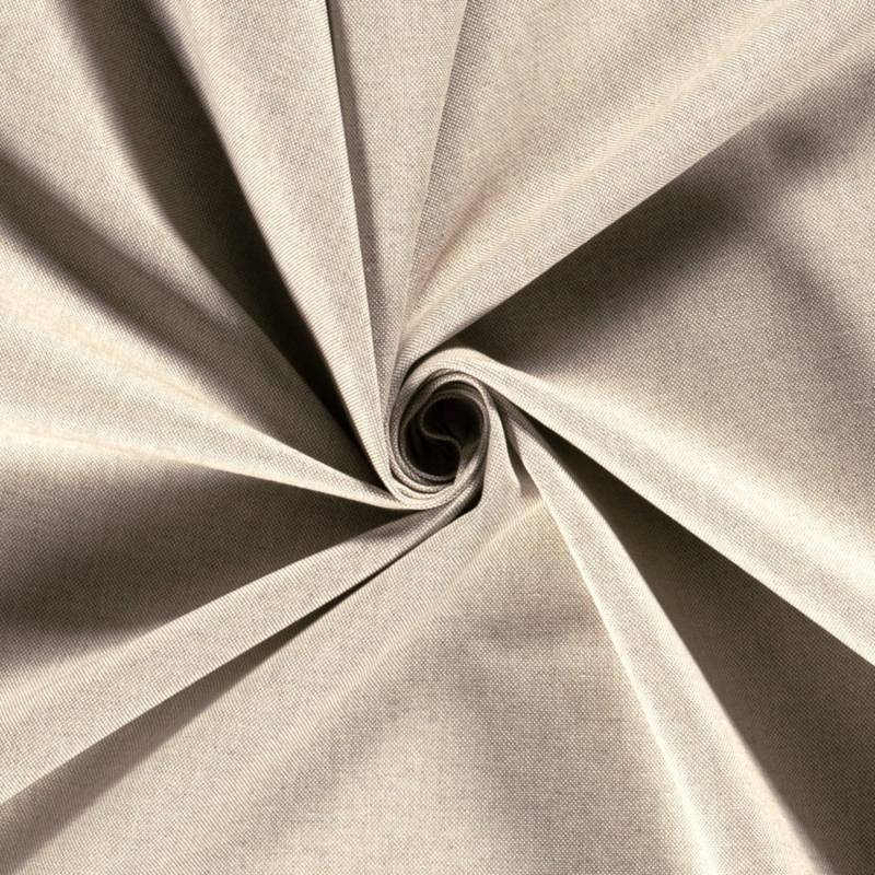 Dekostoff Halbpanama uni, natur von Stoffe Hemmers