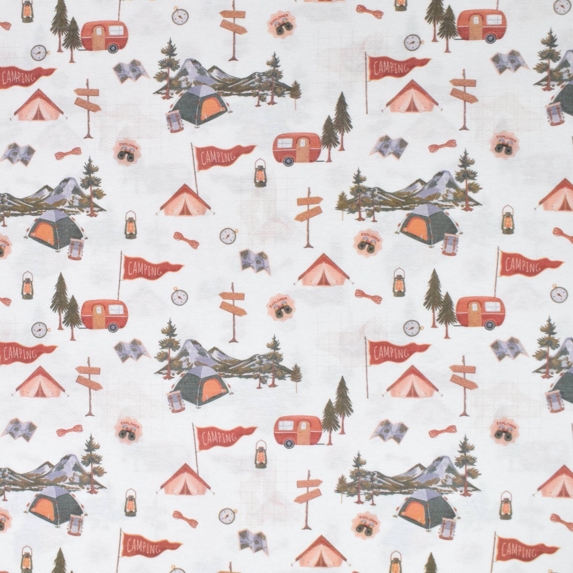 Dekostoff Ottoman Camping, wollweiß Dekostoff Ottoman Camping, wollweiß von Stoffe Hemmers