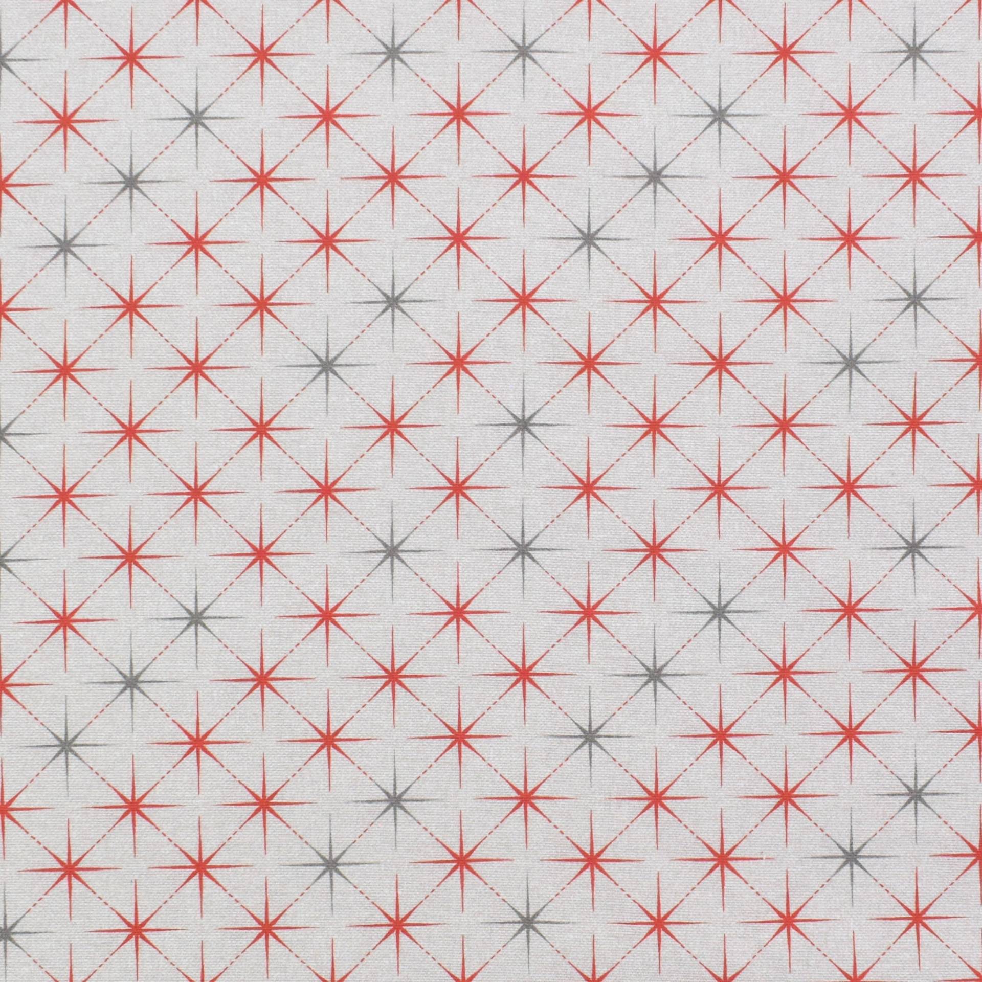 Dekostoff Ottoman Christmas Stars, beige von Stoffe Hemmers