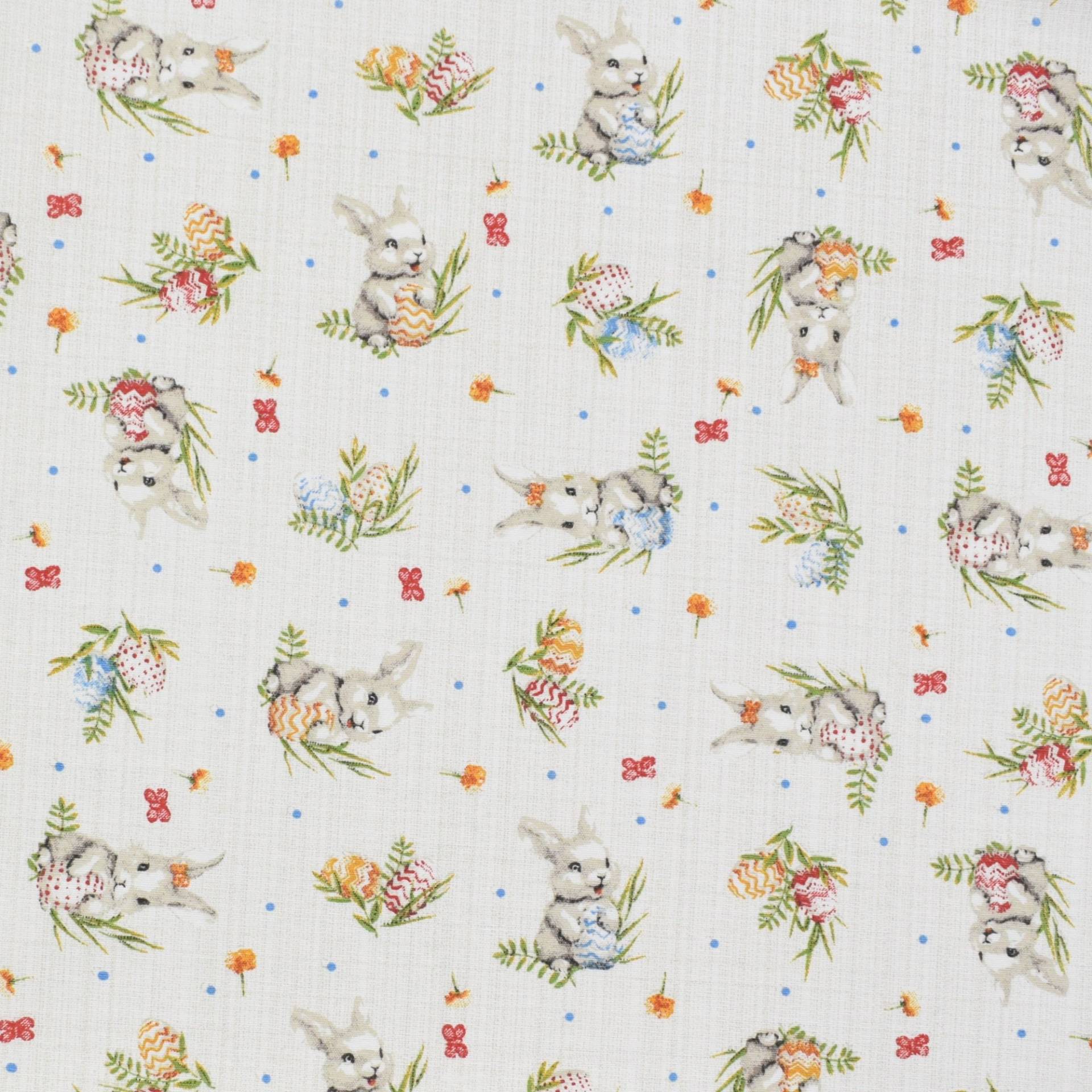 Dekostoff Ottoman Little Bunny, beige Dekostoff Ottoman Little Bunny, beige von Stoffe Hemmers