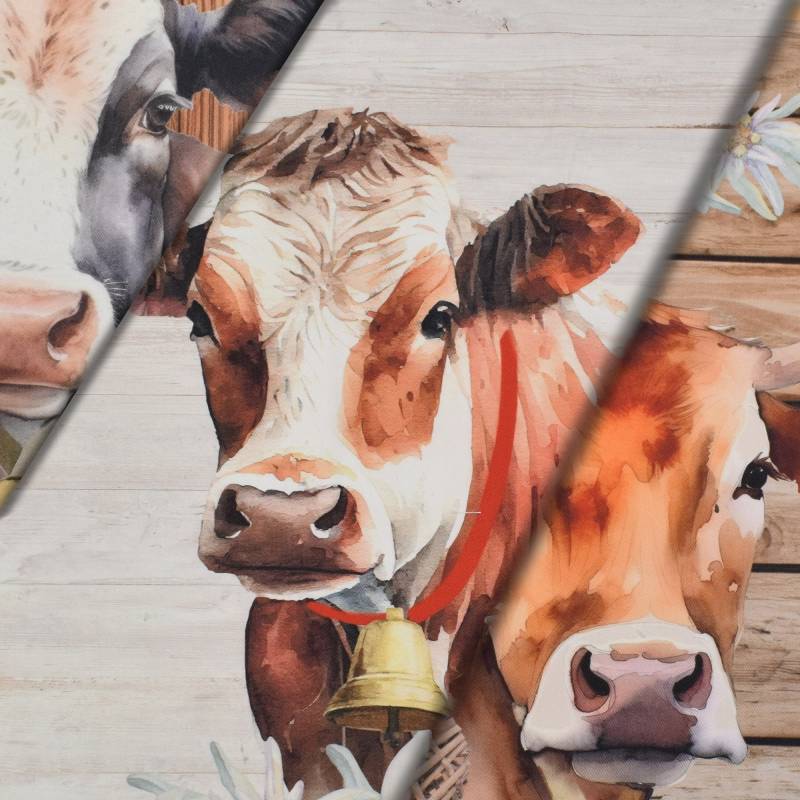 Dekostoff Panel Serge Almglück, 160 x 70 cm von Stoffe Hemmers
