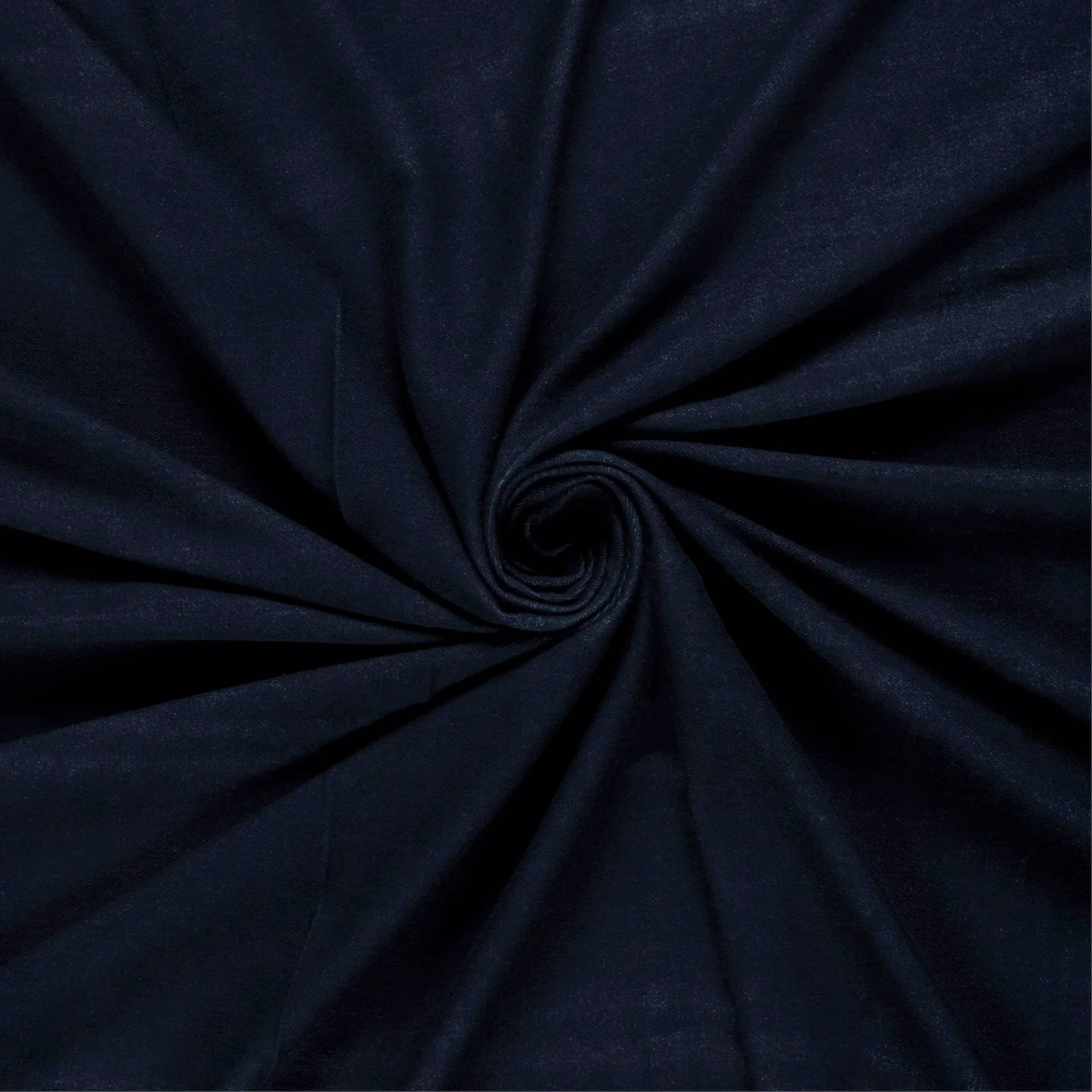 Denim Jersey Jana, dunkelblau von Stoffe Hemmers