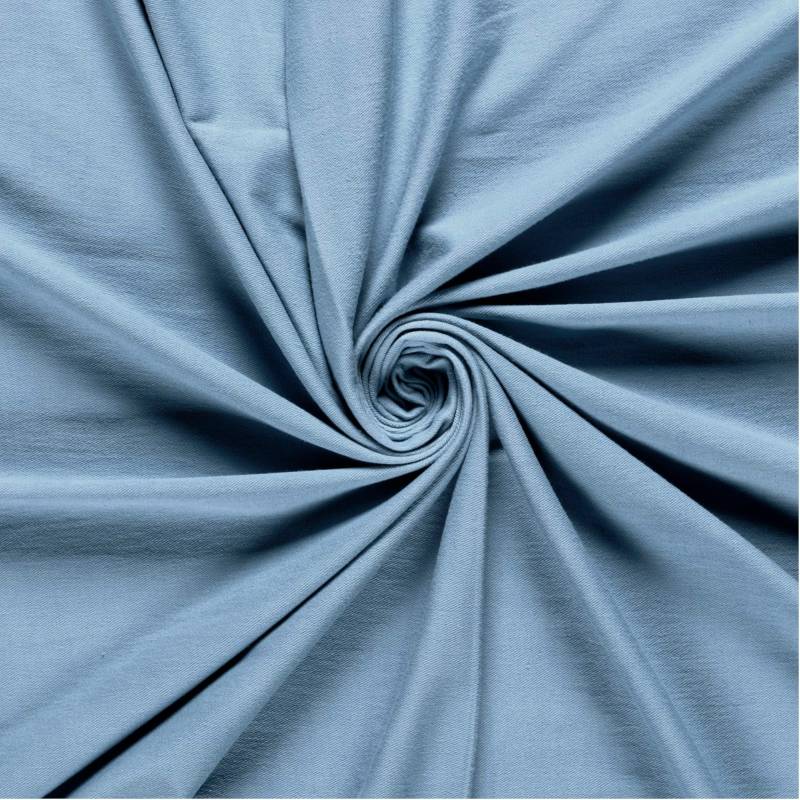 Denim Jersey Jana, hellblau von Stoffe Hemmers