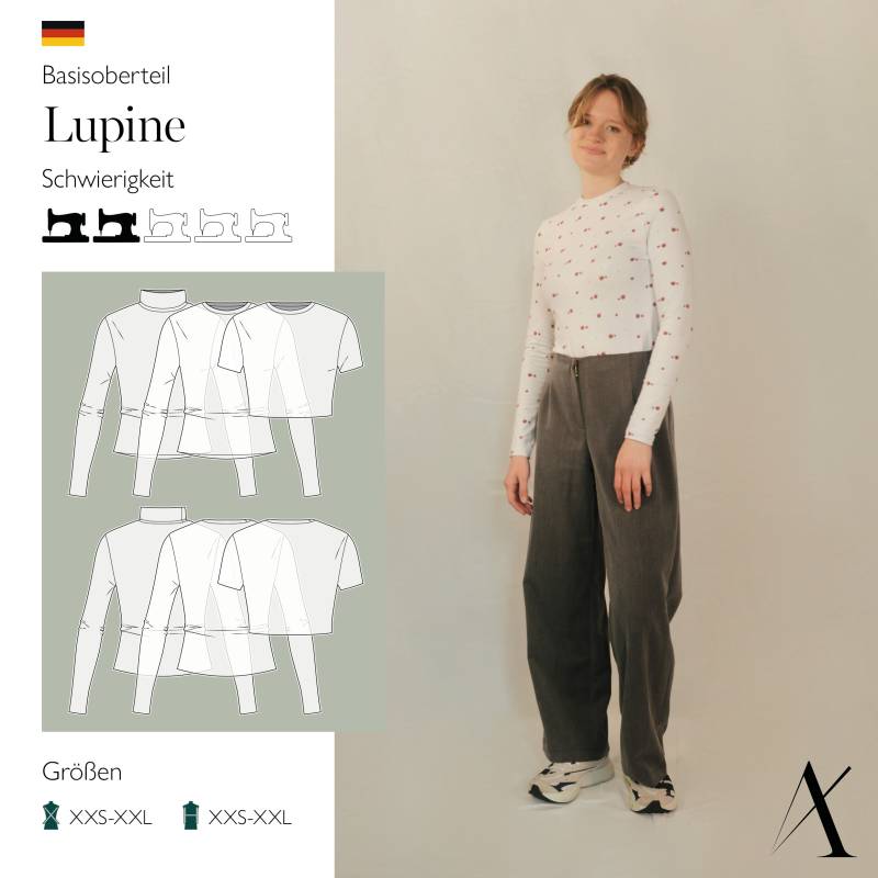 E-Book Abuvi Basic Oberteil Lupine Damen von Stoffe Hemmers