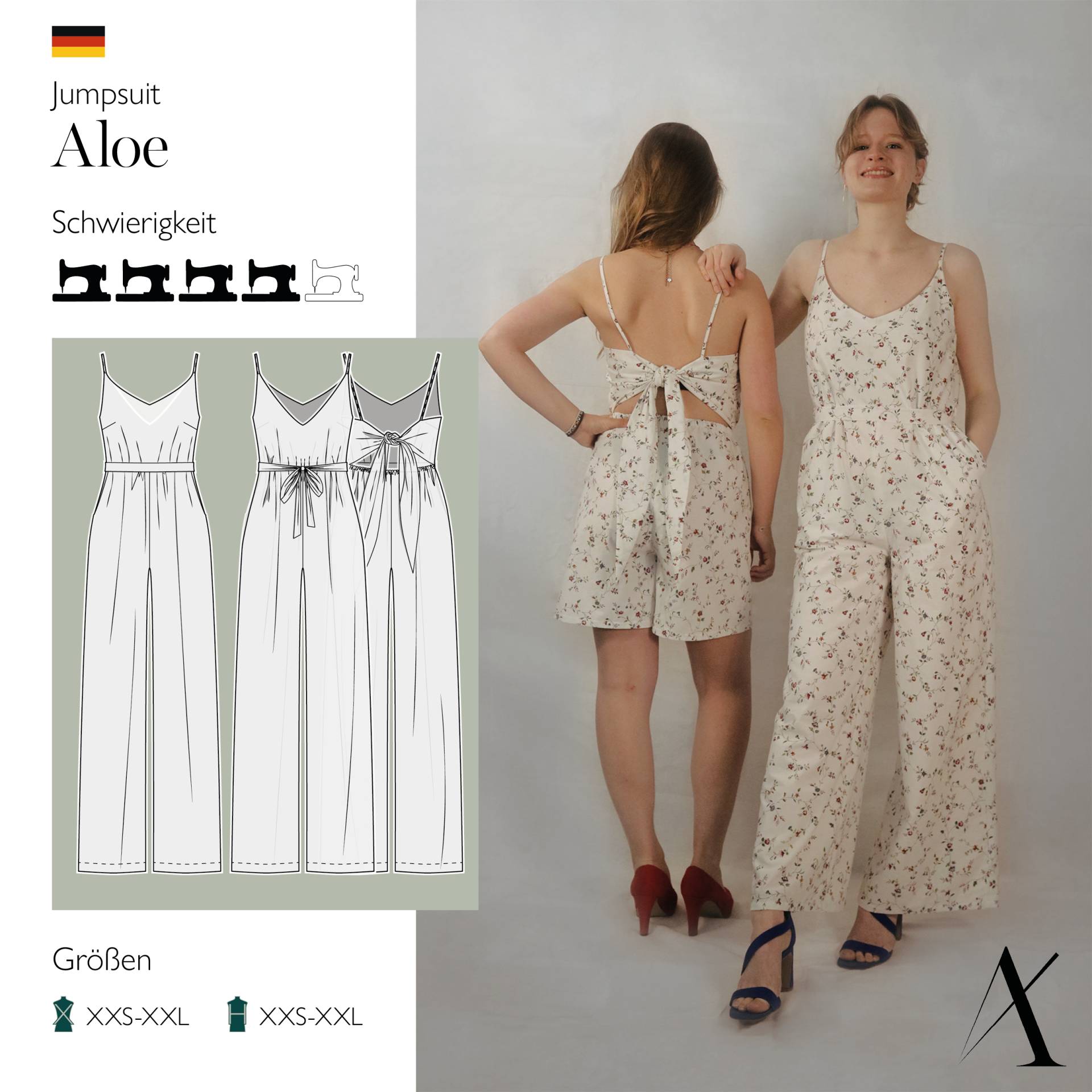 E-Book Abuvi Jumpsuit Aloe E-Book Abuvi Jumpsuit Aloe von Stoffe Hemmers