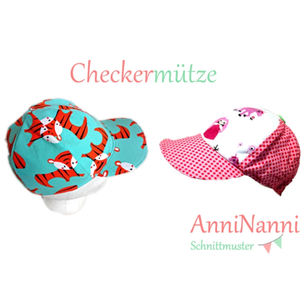 E-Book AnniNanni Checkermütze von Stoffe Hemmers