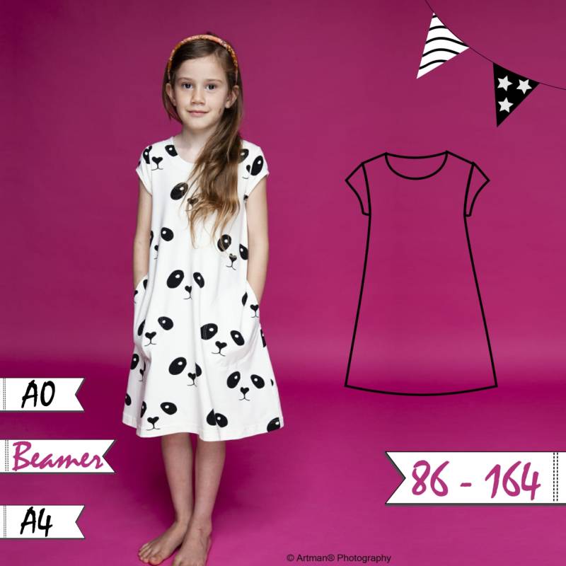 E-Book AnniNanni Elfenkleid - Jerseykleid von Stoffe Hemmers