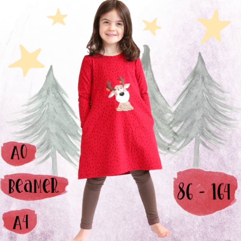 E-Book AnniNanni Elfenkleid langarm von Stoffe Hemmers