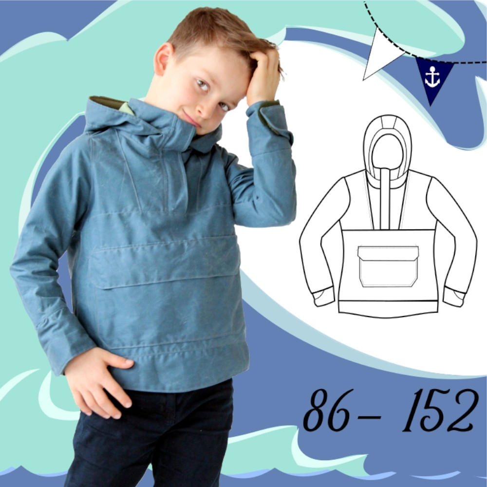 E-Book AnniNanni Jacke - Windbreaker Nordwind von Stoffe Hemmers