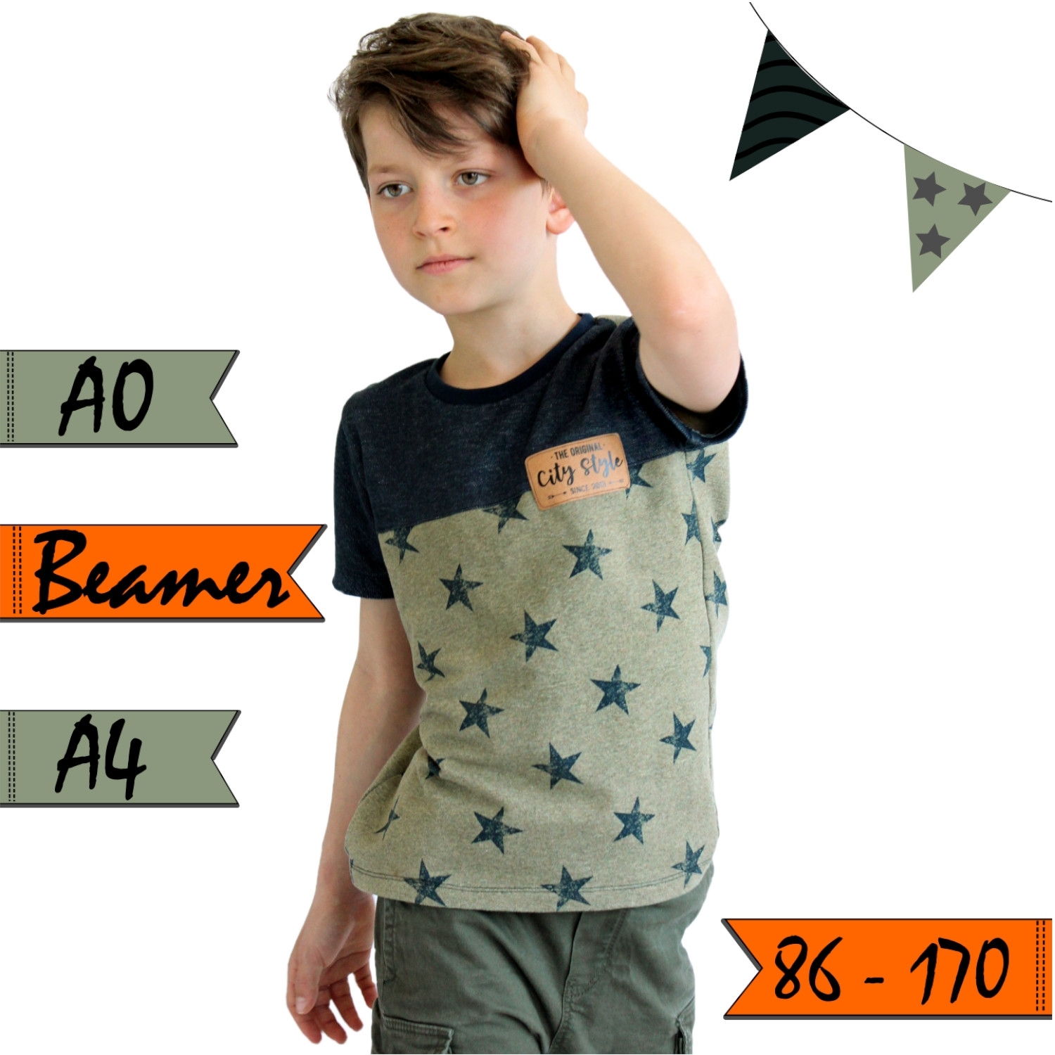 E-Book AnniNanni Kinder Jungshirt von Stoffe Hemmers