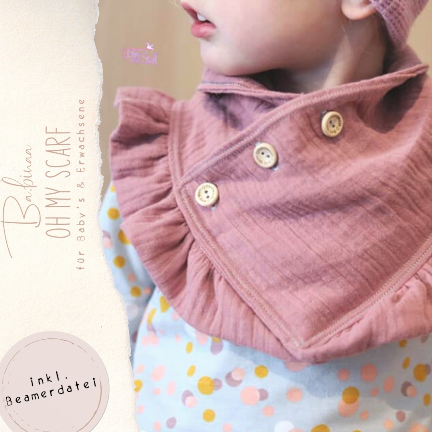 E-Book Ba.binaa Patterns Schal Oh my Scarf von Stoffe Hemmers