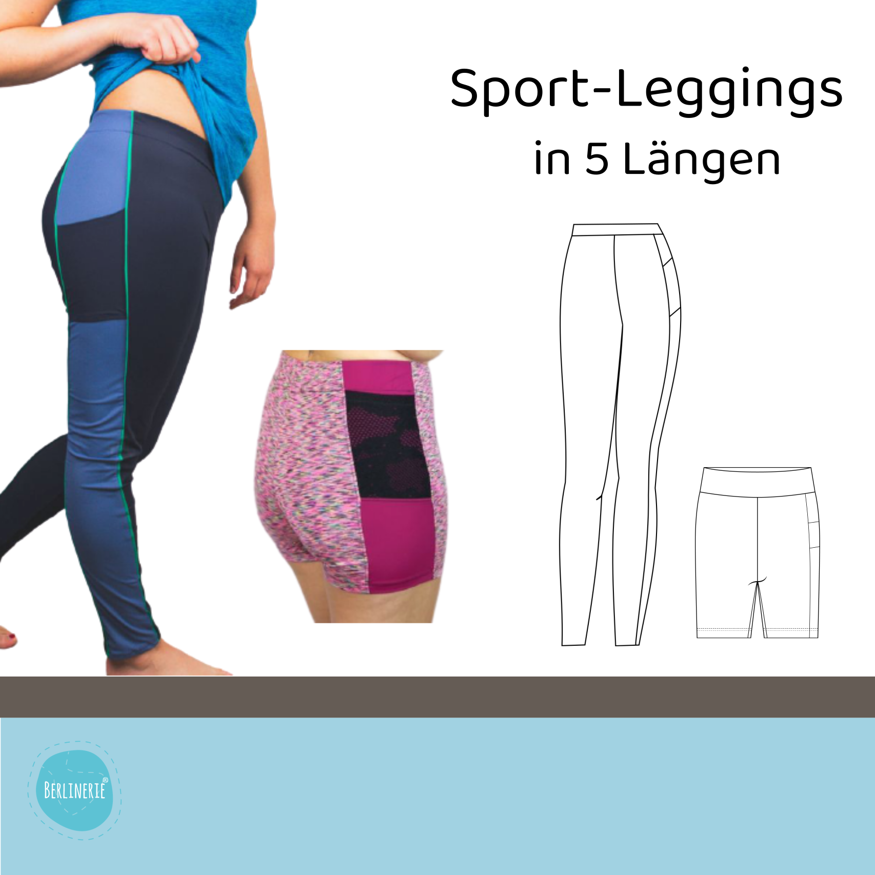 E-Book Berlinerie Sport-Leggings von Stoffe Hemmers