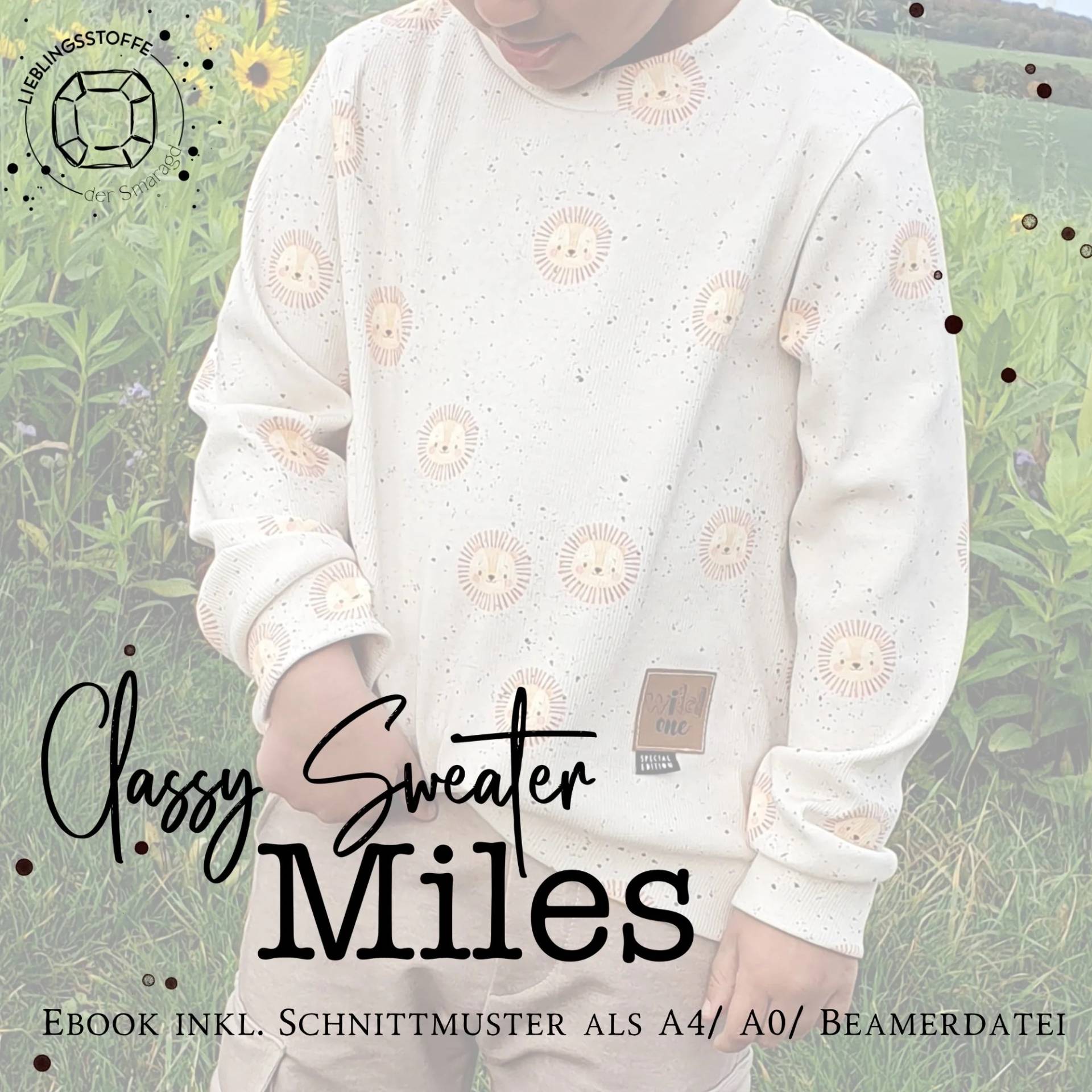 E-Book Der Smaragd Sweater Miles Babys von Stoffe Hemmers