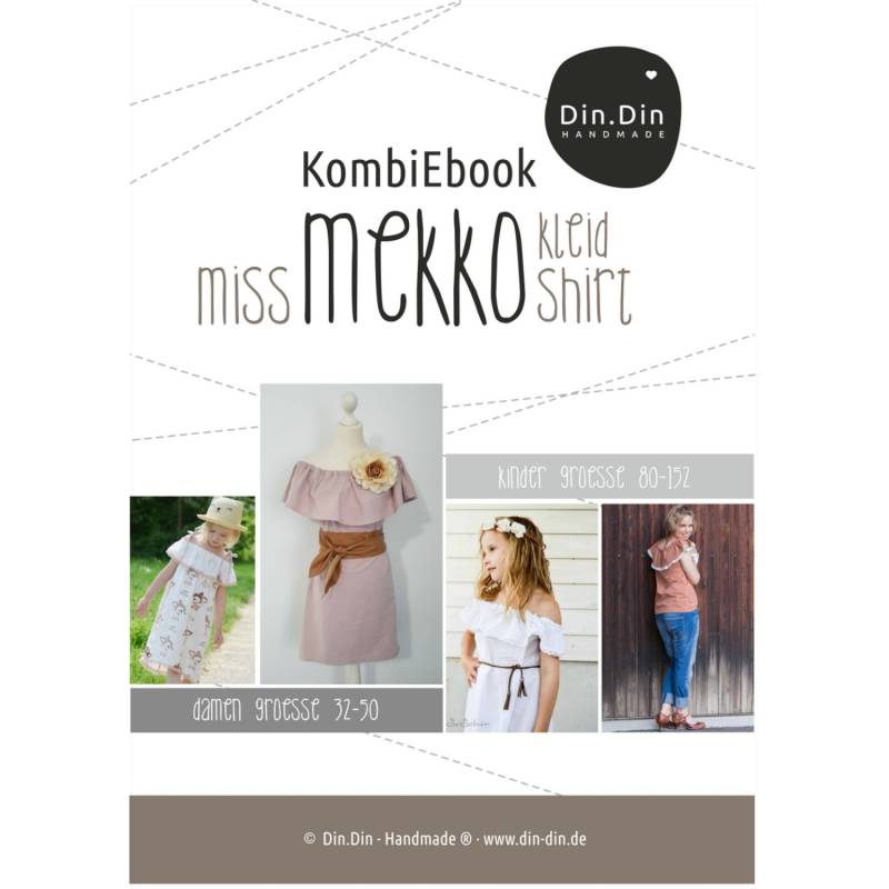 E-Book Din.Din Handmade Miss Mekko + Kids Kombi von Stoffe Hemmers