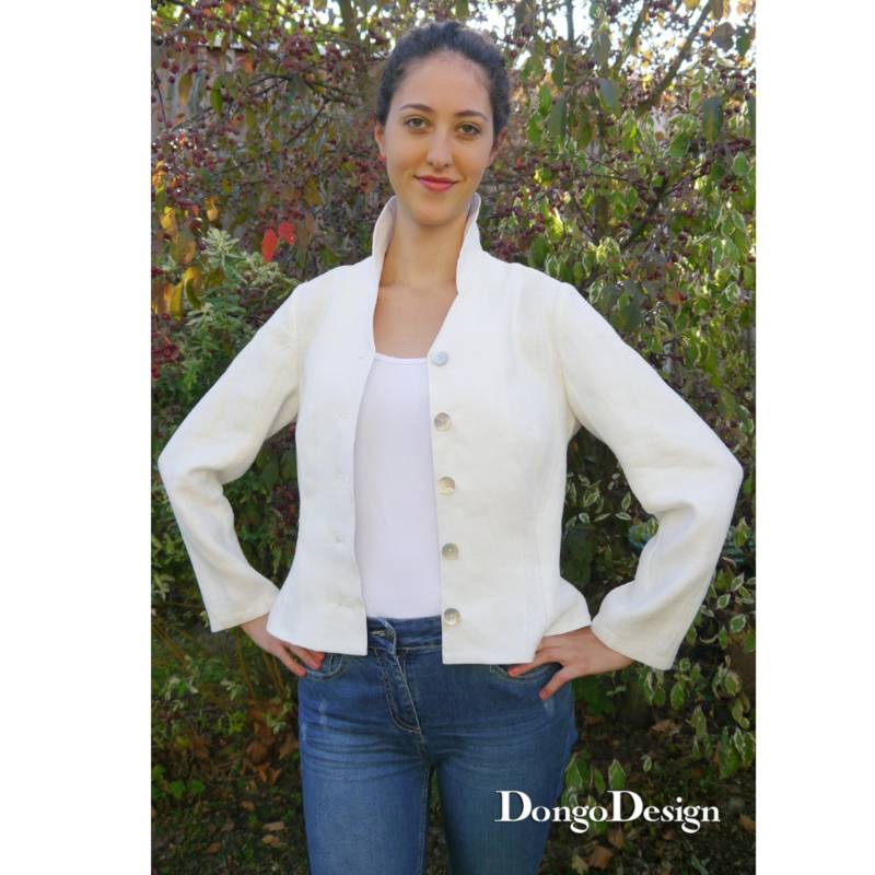 E-Book DongoDesign Damen-Jacke Sonnengeflecht von Stoffe Hemmers
