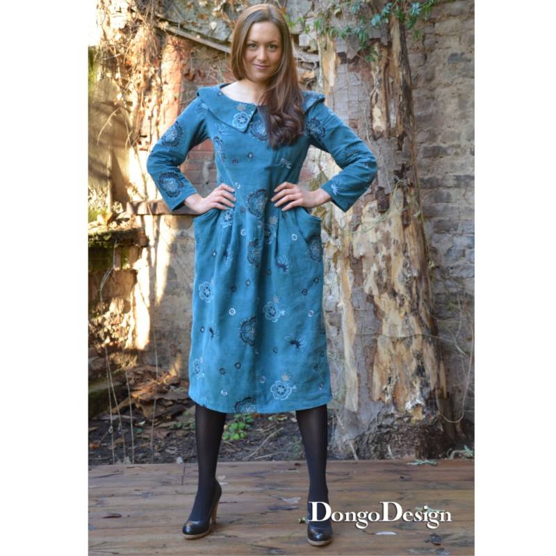E-Book DongoDesign Damen-Kleid Audrey mit Tütentaschen von Stoffe Hemmers