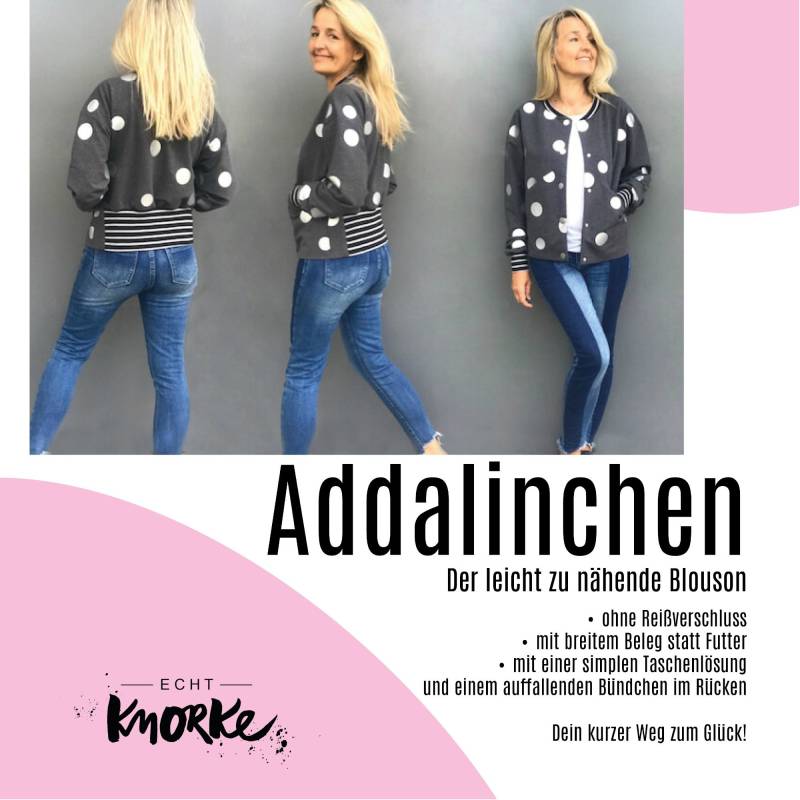 E-Book Echt Knorke Blouson Addalinchen von Stoffe Hemmers