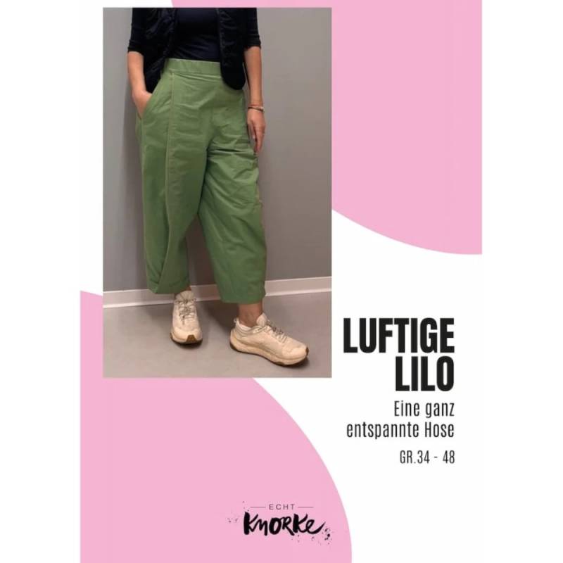 E-Book Echt Knorke Die luftige Lilo Damenhose von Stoffe Hemmers