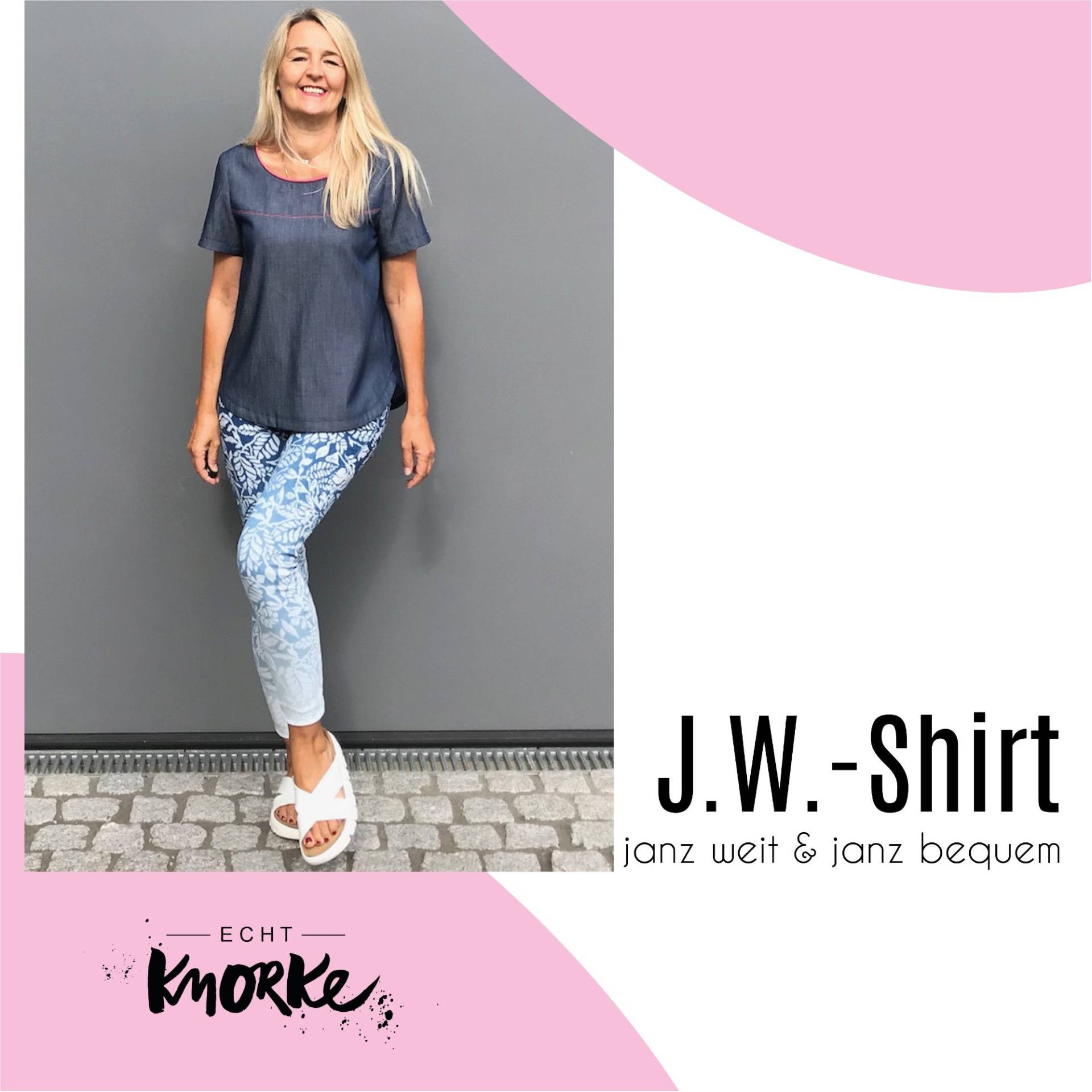 E-Book Echt Knorke J.W. -Shirt E-Book Echt Knorke J.W. -Shirt von Stoffe Hemmers