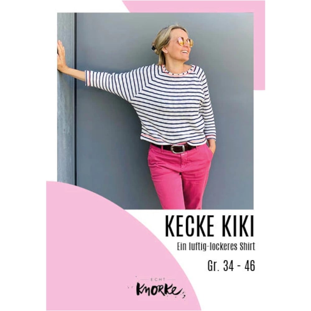 E-Book Echt Knorke Kecke Kiki Damenshirt E-Book Echt Knorke Kecke Kiki Damenshirt von Stoffe Hemmers