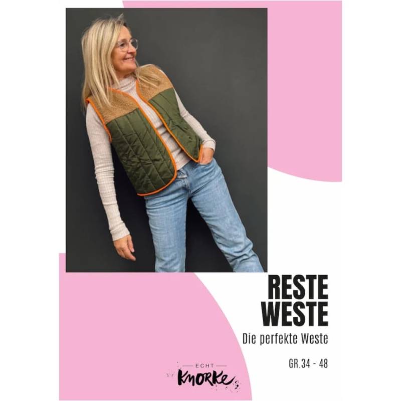 E-Book Echt Knorke Reste Weste Damen E-Book Echt Knorke Reste Weste Damen von Stoffe Hemmers