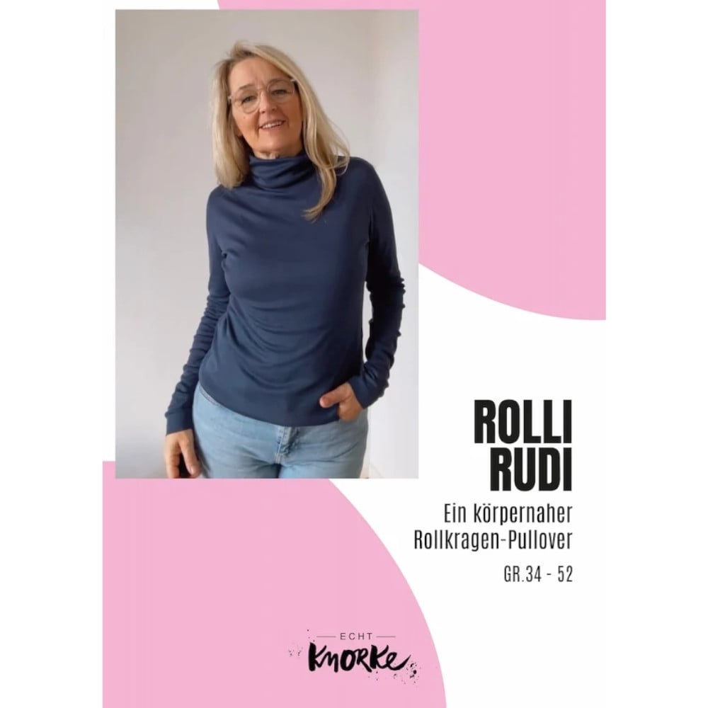 E-Book Echt Knorke Rolli Rudi Damenpullover E-Book Echt Knorke Rolli Rudi Damenpullover von Stoffe Hemmers
