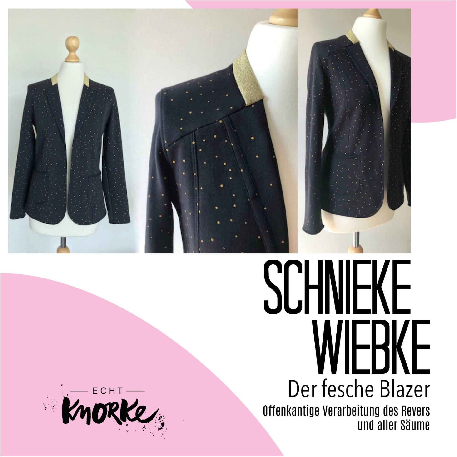 E-Book Echt Knorke Schnieke Wiebke Blazer von Stoffe Hemmers