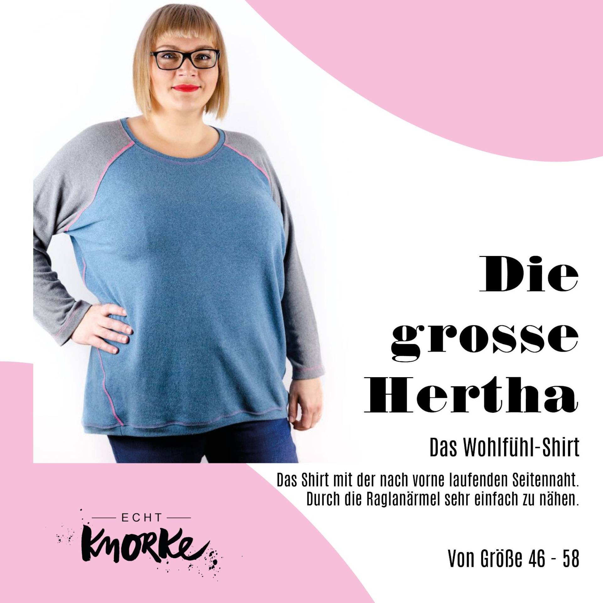 E-Book Echt Knorke Shirt Die grosse Hertha E-Book Echt Knorke Shirt Die grosse Hertha von Stoffe Hemmers