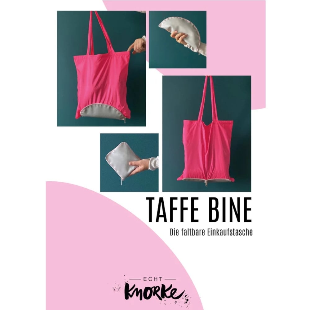 E-Book Echt Knorke Taffe Bine - Falttasche von Stoffe Hemmers