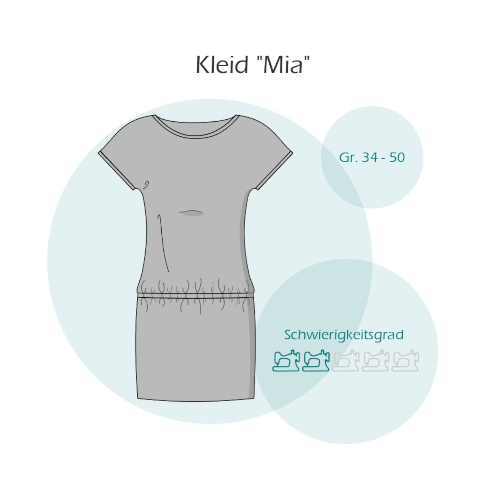 E-Book Einfach anziehend Kleid Mia von Stoffe Hemmers
