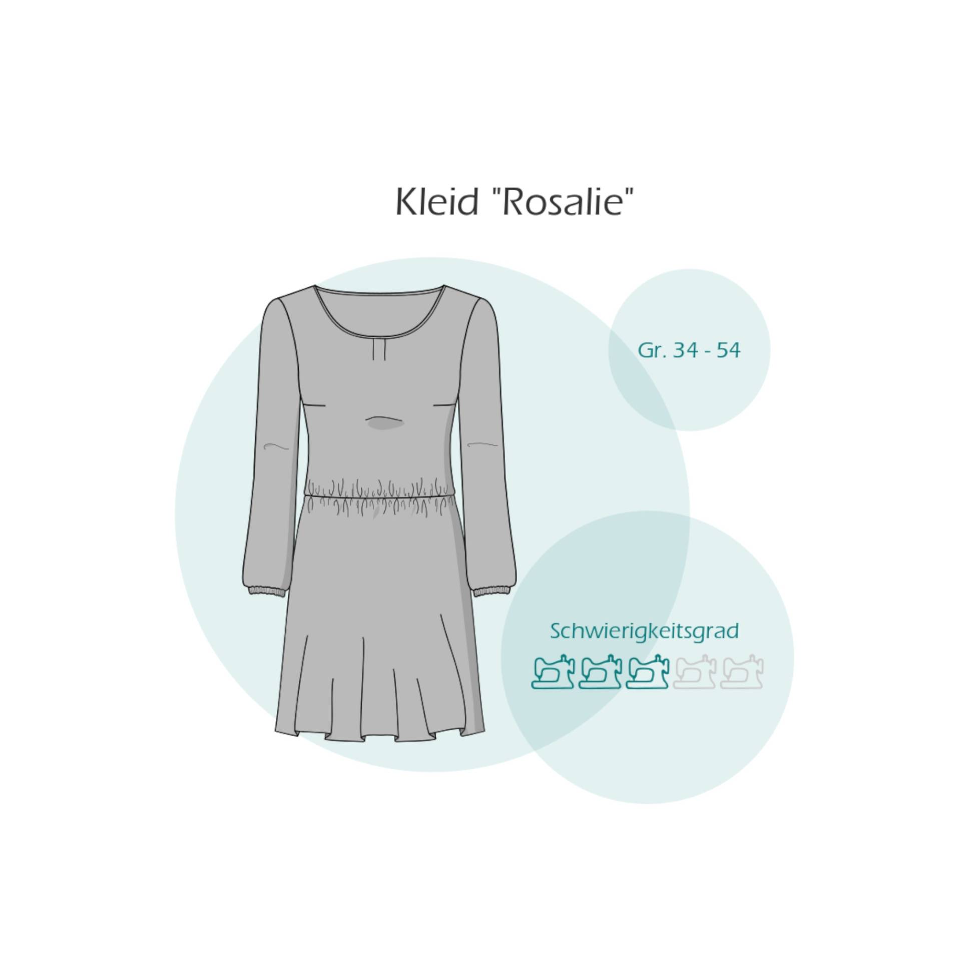 E-Book Einfach anziehend Kleid Rosalie von Stoffe Hemmers
