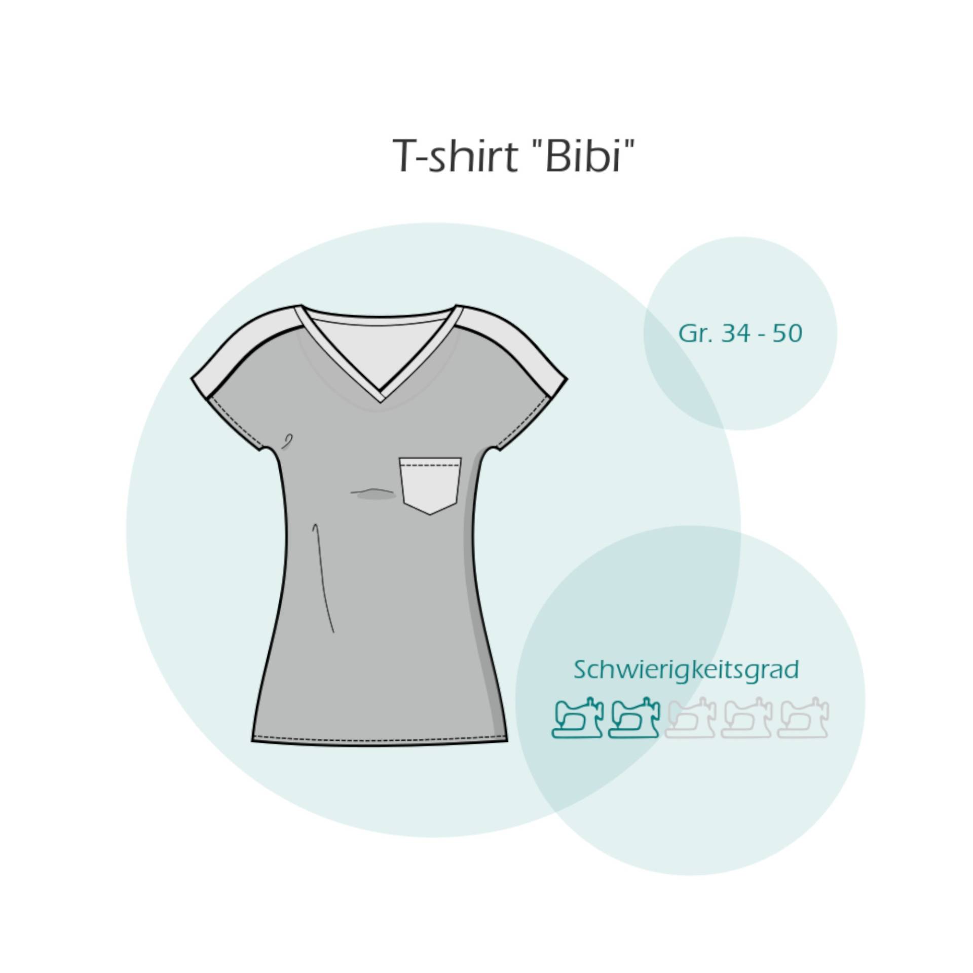 E-Book Einfach anziehend T-Shirt Bibi von Stoffe Hemmers